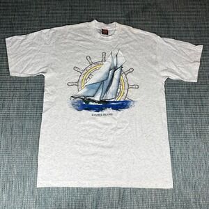 Vintage‎ Single Stitch Native Sun Sanibel Island T Shirt Mens Sz XL